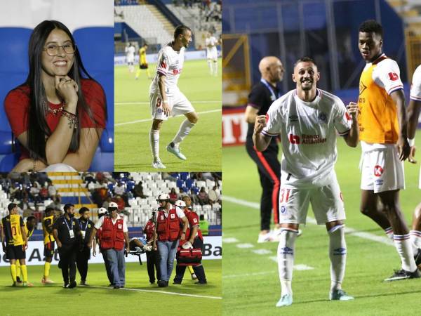 En imágenes el Clásico que el Olimpia ganó 2-1 contra Real España por la décima jornada del Torneo Apertura 2026 de la Liga Nacional de Honduras.
