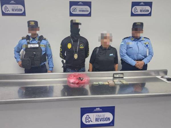 La mujer será remitida por el delito de lavado de activos.