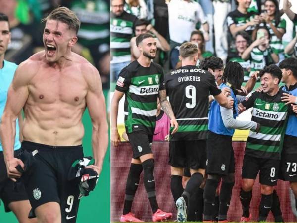 Viktor Gyökeres marcó uno de los goles del triunfo del Sporting de Lisboa para ganar el título de la Liga portuguesa.