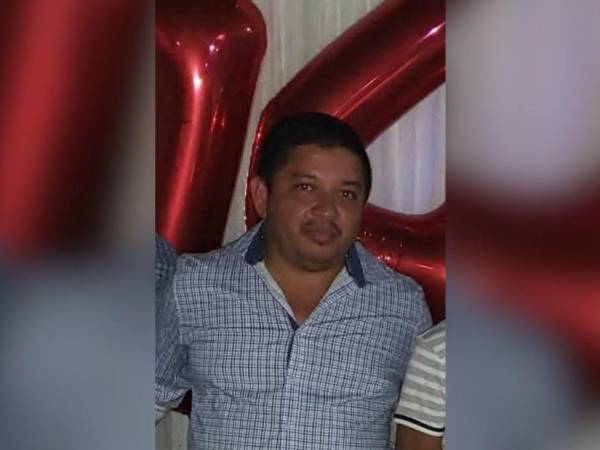 Fotografía en vida de Rafael Herrera, la víctima mortal.