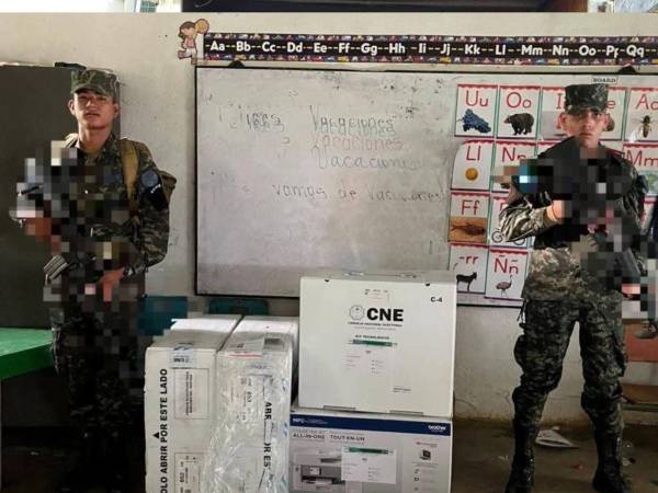 Los centros educativos, entre los espacios donde se instalan las maletas electorales para el ejercicio del sufragio.