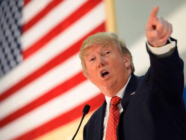 Fotografía del presidente estadounidense Donald Trump.