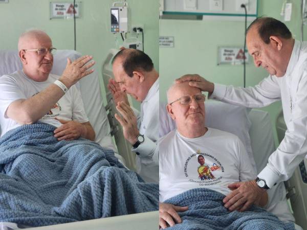 Hospitalizado Miguel Lenihan, arzobispo de San Pedro Sula