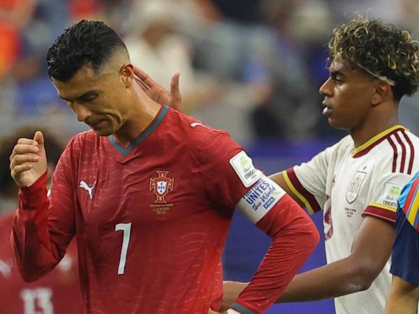 Cristiano Ronaldo fue consolado por Lamine Yamal tras la eliminación del Mundial 2026.