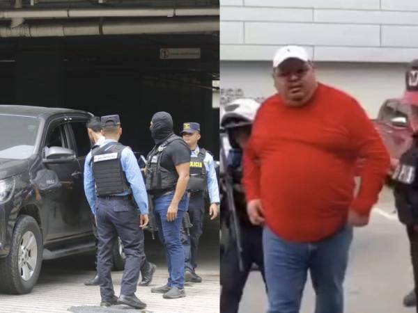 La captura de Osman Chávez (derecha) se llevó a cabo en Panorama.