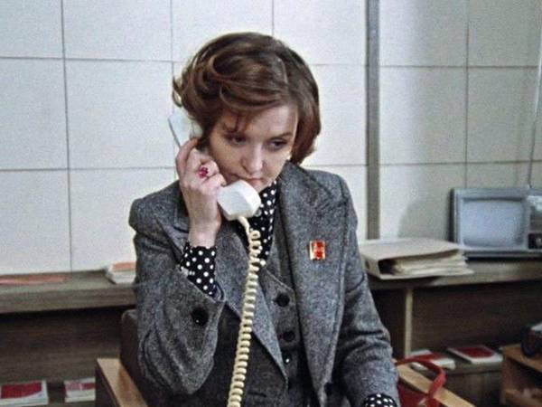 La protagonista de la oscarizada película soviética 'Moscú no cree en lágrimas', Vera Alentova.