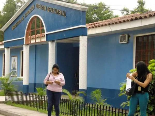 Oficinas de la Dirección Departamental de Francisco Morazán.