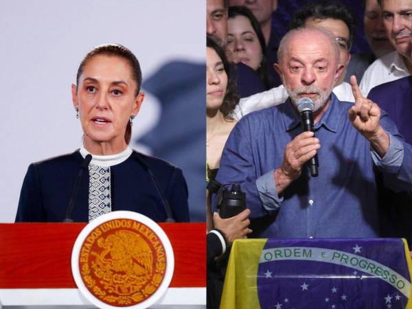 La presidenta de México, Claudia Sheinbaum, felicitó al brasileño, Luiz Inácio Lula da Silva por su victoria en la segunda vuelta.