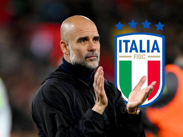 Guardiola era uno de los candidatos fuertes para ser seleccionador de Italia.