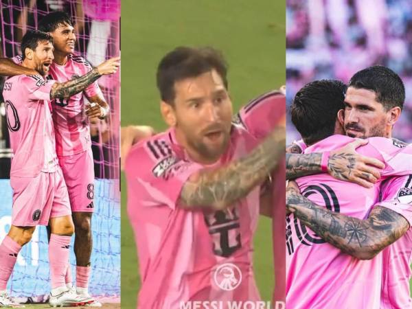 El Inter Miami de Lionel Messi se estrenó este miércoles ante el Atlas en la Leagues Cup y lo hizo con un triunfo 2-1 ante el Atlas de la Liga MX. Te mostramos las mejores imágenes del juego.