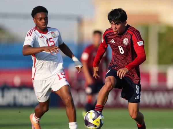 Costa Rica debutó con un empate 1-1 contra Emiratos Árabes Unidos en el Mundial Sub-17.