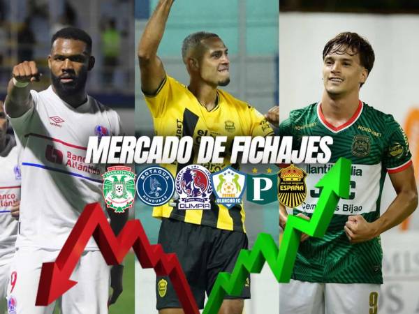 Estos son los últimos movimientos del mercado de fichajes de la Liga Nacional de Honduras.