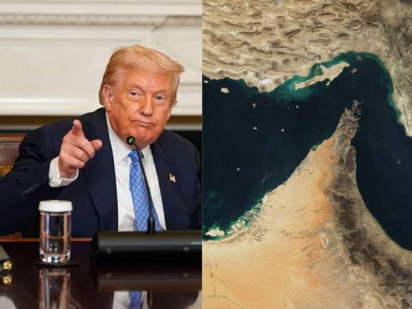 Donald Trump, el presidente de Estados Unidos, anunció este martes que las fuerzas de su país han<b> destruido diez barcos </b>minadores iraníes en el estrecho Ormuz.
