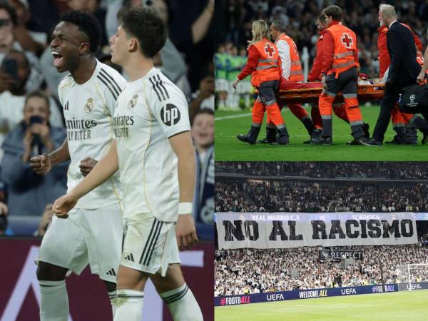 El Real Madrid vivió una noche de alta tensión en la Champions League, marcada por un penal no sancionado, los silbidos a Vinicius desde la grada y la preocupación por la lesión de un jugador que tuvo que abandonar el campo en camilla.