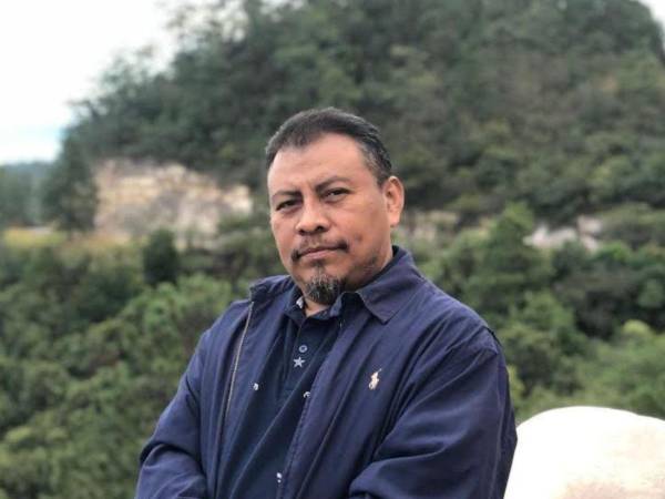 Fotografía en vida del ambientalista Juan López.