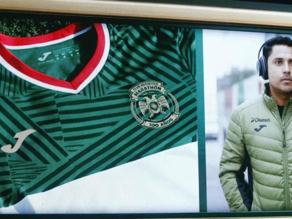 El Marathón presentó nueva indumentaria especial por su Centenario.