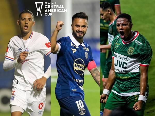 Olimpia, Motagua y Marathón representan a Honduras en los cuartos de final de la Copa Centroamericana 2026 de la Concacaf.