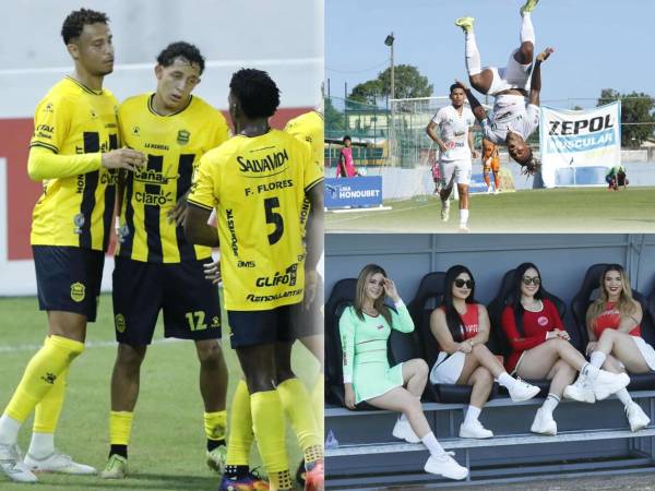 Las imágenes de los triunfos del Real España y Platense en la jornada 20 del Torneo Apertura 2025. Bellas chicas y la aficionada más sexy de la Liga Nacional de Honduras.