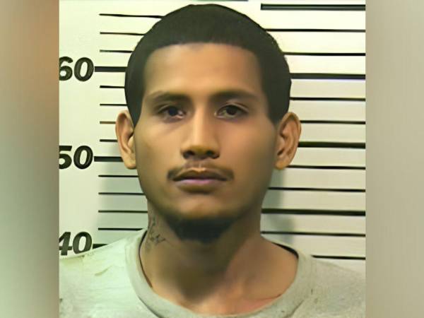 El hondureño David Maximiliano Umanzor, de 36 años, en una fotografía penitenciaria.