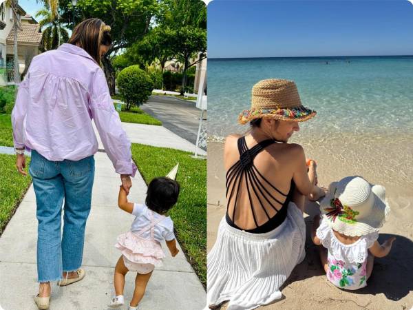 La periodista hondureña Maity Interiano enterneció las redes sociales al compartir unas lindas postales para celebrar el cumpleaños número dos de su primogénita, Nour.