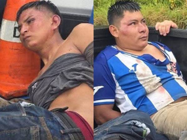 Los sospechosos fueron remitidos al Ministerio Público.