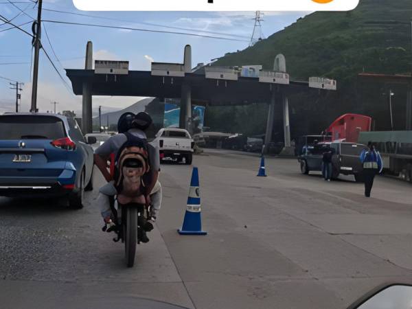 Los dos hombres lograron pasar desapercibidos por el operativo en San Pedro Sula.