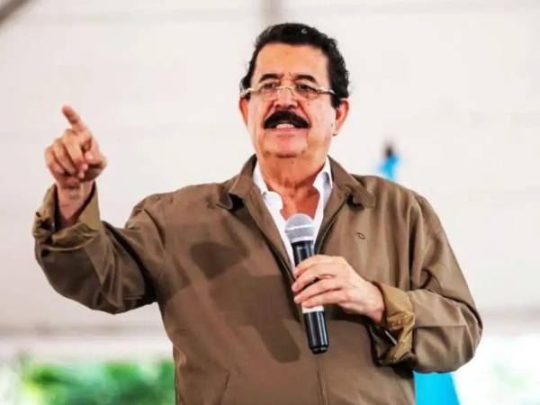 Manuel Zelaya Rosales, expresidente de Honduras (2006-2009).