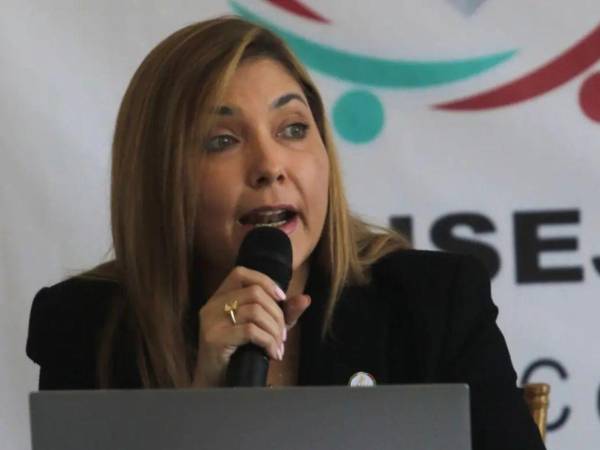 <b>Ana Paola Hall, presidenta del Consejo Nacional Electoral (CNE).</b>