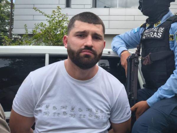 Momentos de la captura de alias Casper en San Pedro Sula.