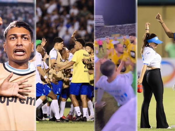 Las imágenes del partido de los Tiktokers de Honduras que perdieron 1-2 contra los de Brasil en un llenazo espectacular en el estadio Olímpico, con Supremo protagonista junto a Milagro Flores: ¡la pareja del año!