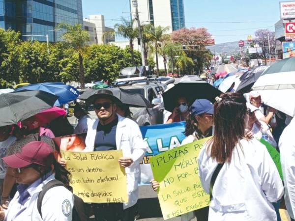La Secretaría de Salud insta al diálogo ante protestas médicas que afectan consultas y cirugías en hospitales públicos e IHSS.