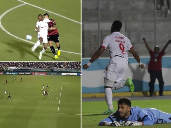Jerry Bengtson asistió con un taconazo y Jorge Benguché marcó con un derechazo para poner a ganar al Olimpia contra Alajuelense en el duelo de vuelta de semifinales de la Copa Centroamericana 2025.