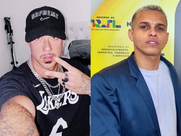 El productor y DJ brasileño Víctor Wao y el influencer Thiago Alcántara (Iae Break)
