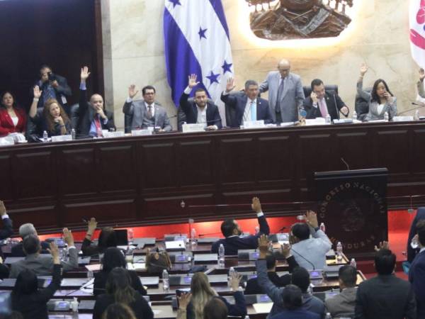 Diputados durante una sesión del Congreso Nacional.