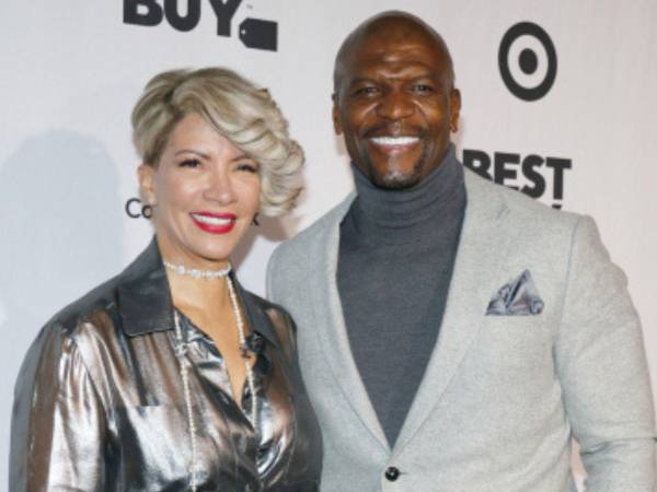 Rebecca King Crews y su esposo el actor Terry Crews.