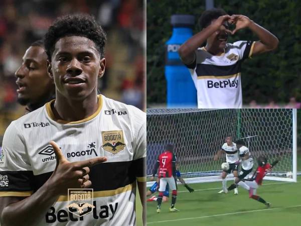 Dereck Moncada se estrenó en su primer partido con el Internacional de Bogotá: titular y gol contra el Cúcuta en la Liga colombiana.