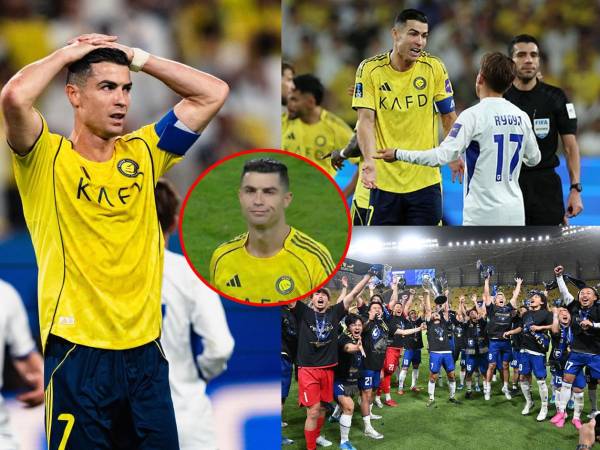 Cristiano Ronaldo sufrió un nuevo golpe. El portugués volvió a perder otro título con el Al Nassr y dejó una imagen de mal perdedor.