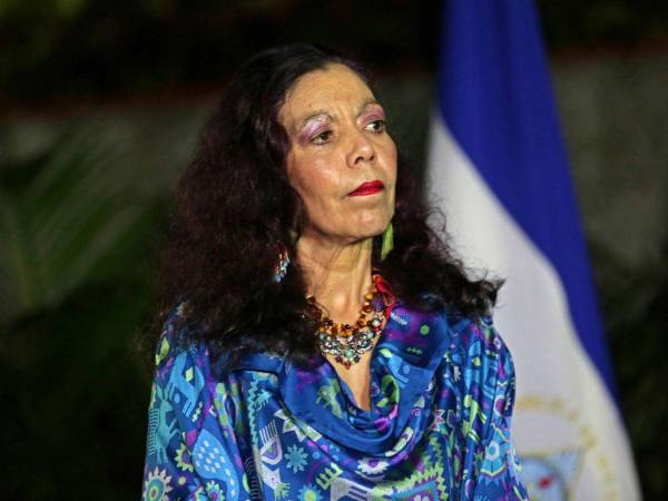 Rosario Murillo, esposa de Daniel Ortega y copresidenta de Nicaragua.