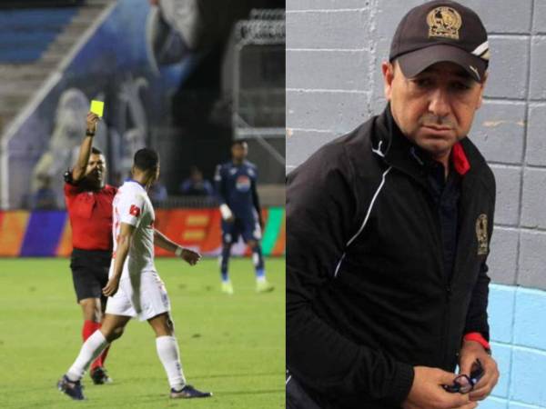 Osman Madrid habría increpado a los árbitros, según el acta oficial que se entregó tras el partido entre Olimpia y Motagua.