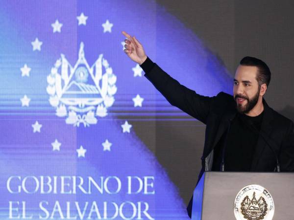 Fotografía de archivo del presidente de El Salvador, Nayib Bukele. EFE/ Rodrigo Sura
