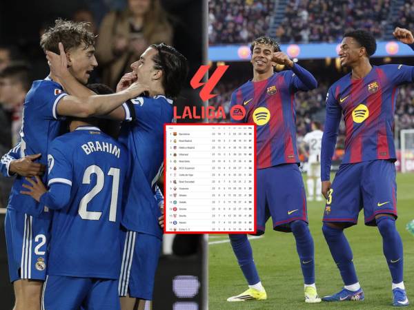 Así quedó la tabla de posiciones de la Liga Española tras la victoria del Real Madrid contra el Valencia.