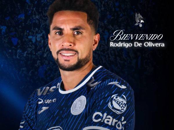 Motagua oficializa el fichaje del delantero Rodrigo de Olivera de cara al Clausura 2026