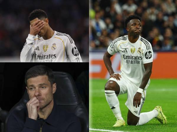 Las imágenes que dejó la derrota del Real Madrid 1-2 contra el Manchester City en la sexta jornada de la fase liga de la Champions League. Rostros de frustración y preocupación en el equipo de Xabi Alonso.
