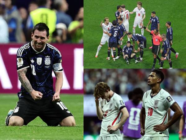 Las imágenes de la remontada de Argentina (1-2) contra Inglaterra pra clasificar a la final del Mundial 2026. Lionel Messi volvió a ser protagonista con dos asistencias y su cruce con Jude Bellingham.