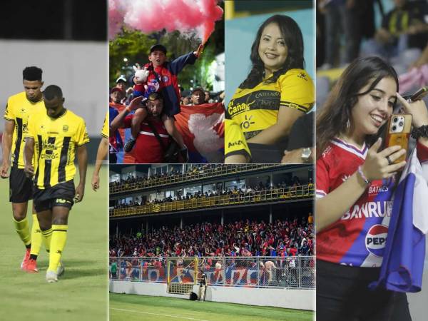 Las imágenes del partido que Real España empató 1-1 contra Xelajú en la ida de las semifinales de la Copa Centroamericana 2025 de Concacaf, en el estadio Morazán.