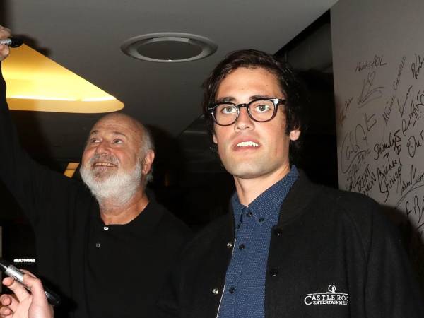 Rob y Nick Reiner, padre de hijo, en una foto de archivo.