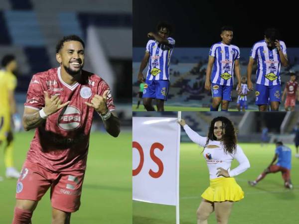 Las imágenes del triunfo de Motagua (2-3) contra el Victoria en partido reprogramado de la jornada 15 del Torneo Clausura 2026 de la Liga Nacional de Honduras.