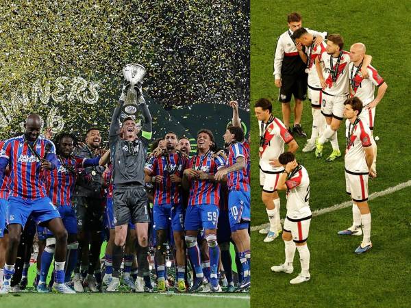 El Crystal Palace le ganó la final de la Conference League al Rayo Vallecano.