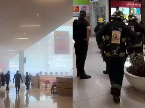 Una explosión en un centro comercial de Tegucigalpa dejó varias personas heridas al mediodía, luego de que un cilindro de gas se incendiara en el área de comidas.
