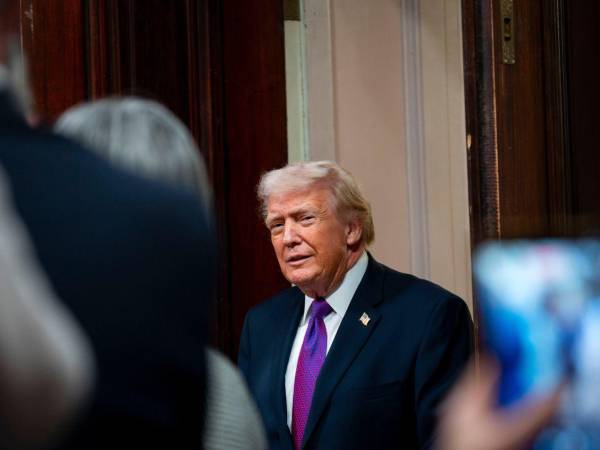 Fotografía de Donald Trump, el presidente de Estados Unidos.